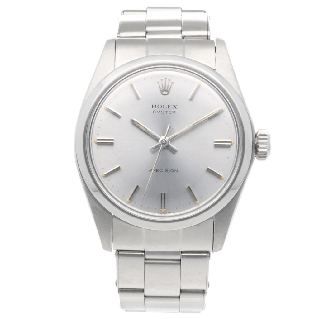 Pre-Owned Rolex Precision Oyster Wristwatch, Stainless Steel, 6426, Manual Winding, Polished,...