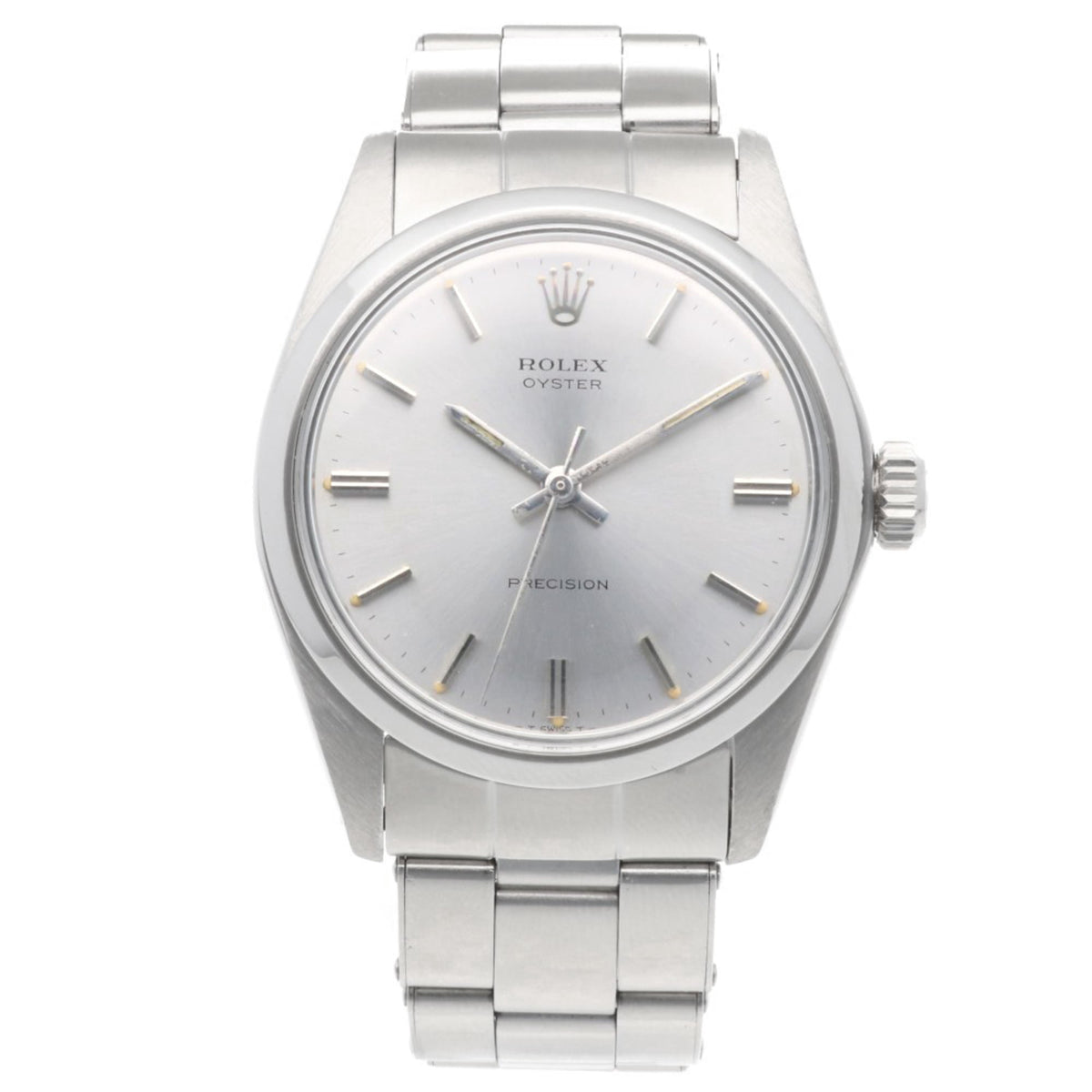 Pre-Owned Rolex Precision Oyster Wristwatch, Stainless Steel, 6426, Manual Winding, Polished,...