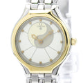Pre-Owned OMEGA De Ville Symbol K18 Gold Stainless Steel Ladies Watch 595.0101