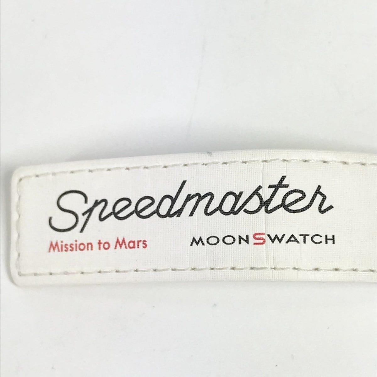 Pre-Owned OMEGA Swatch SO33R100 Omega collaboration Moon MISSION TO MARS Mars watch for women,...