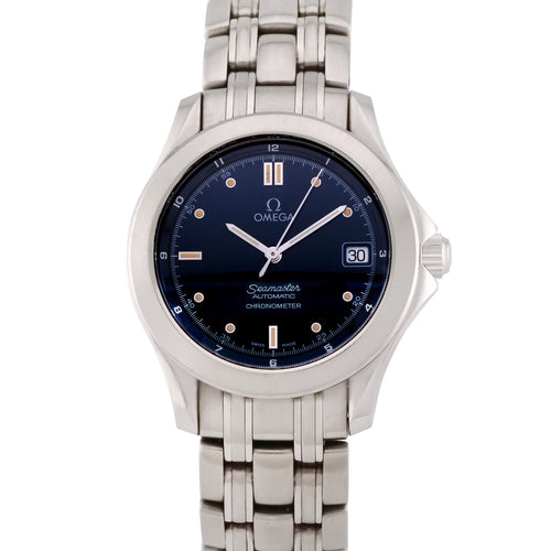 Pre-Owned Omega Men's Seamaster 36.25mm Stainless Steel Wristwatch