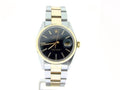 Pre-Owned Mens Rolex Two-Tone Datejust Black 16013