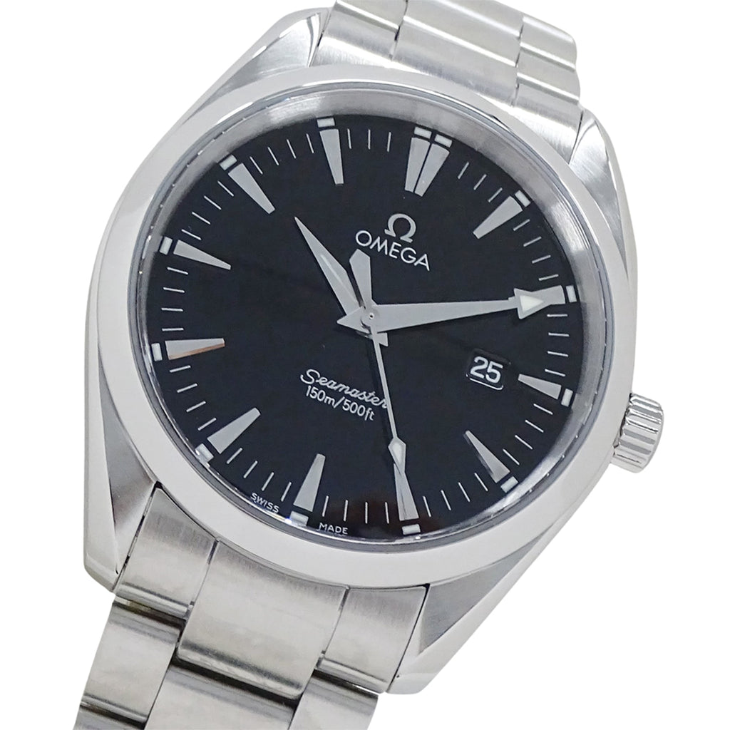 Pre-Owned Omega Seamaster Aqua Terra 2517.50 Men's Watch, Brand Name, Date, Quartz, Stainless...