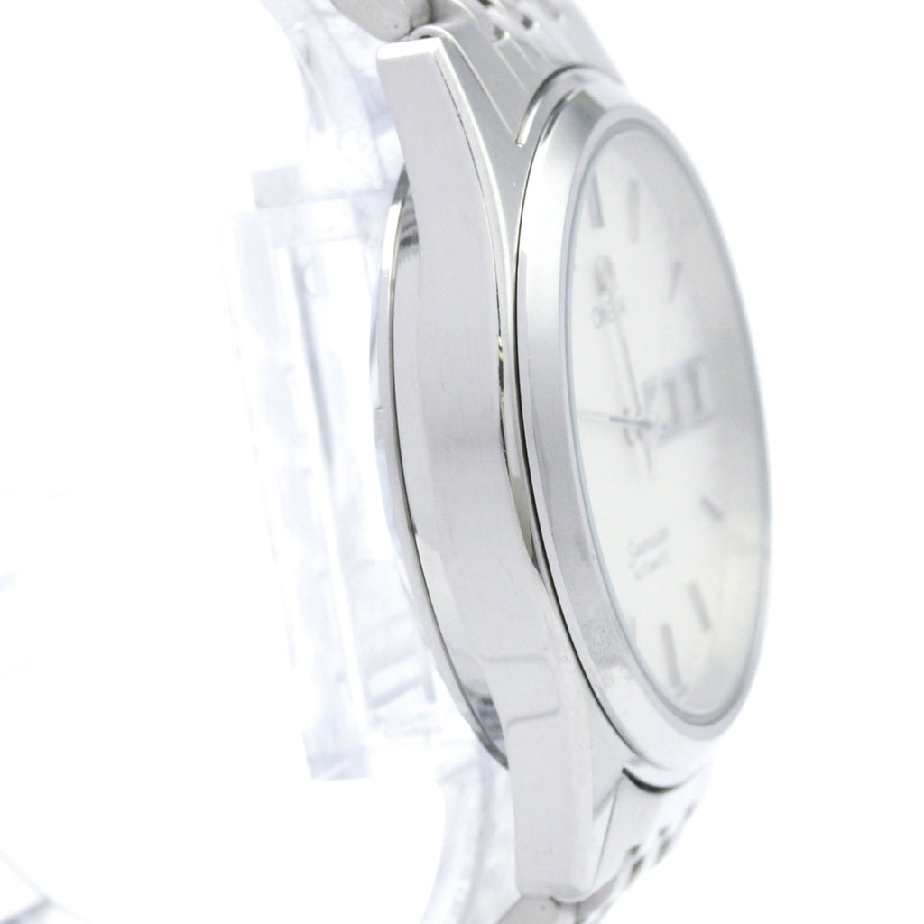 Pre-Owned Polished OMEGA Seamaster Day Date Cal 1020 Steel Mens Watch 166.0279 Vintage
